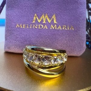 Melinda Maria Stacked Diamond Ring